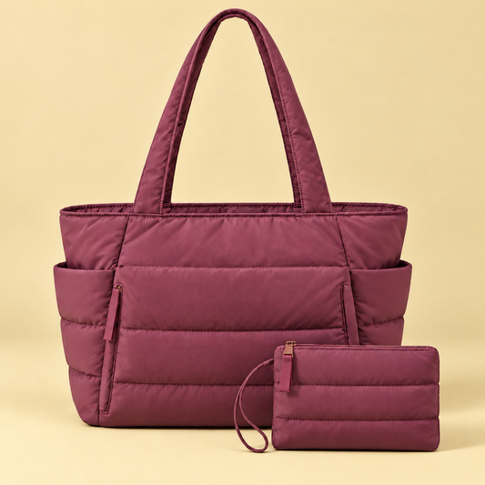 Stitchmora  Move Puffer Tote