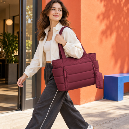 Stitchmora  Move Puffer Tote