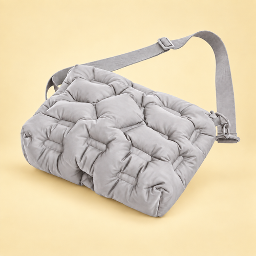 Stitchmora Loom Puffer Crossbody