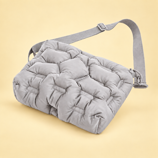 Stitchmora Loom Puffer Crossbody